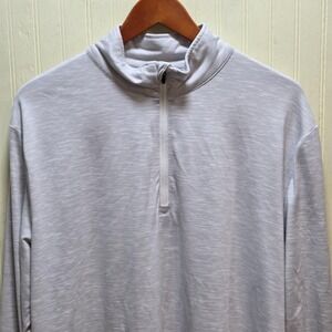 AndersonOrd Pullover‎ Mens XL Gray 1/4 Zip Long Sleeve World Golf Village